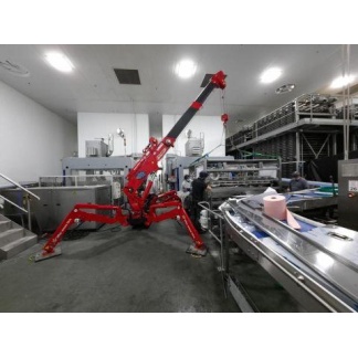 URW-295-3 Variable Outrigger Mini Spider Crane URW-295-3 Variable Outrigger Mini Spider Crane