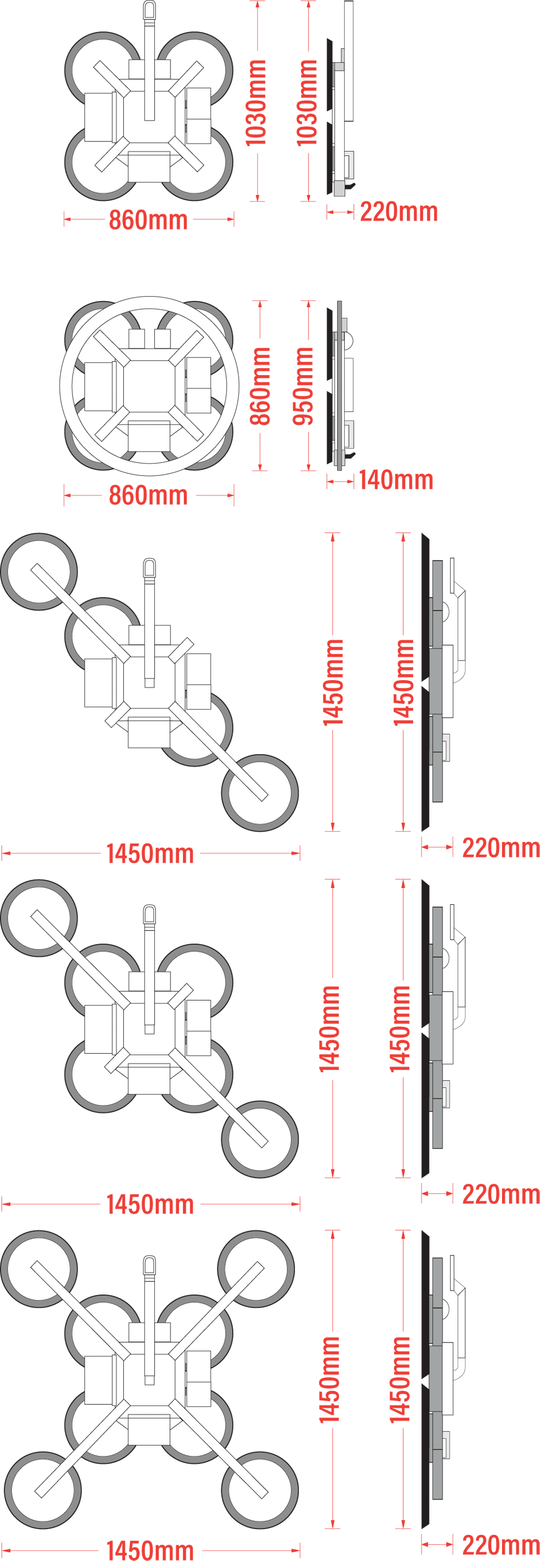 800+ Glass Vacuum Lifter Technical Diagrams 800+ Glass Vacuum Lifter Technical Diagrams