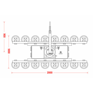 DSZ2 Dimensions – Convex 400kg