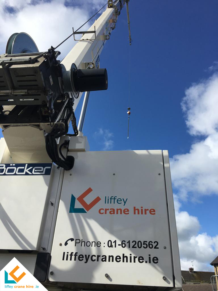 Bocker AHK30 trailer crane