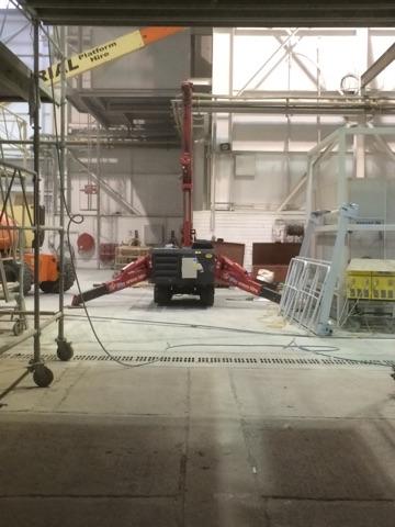 UNIC URW-376 Mini Spider Crane UNIC URW-376 Mini Spider Crane