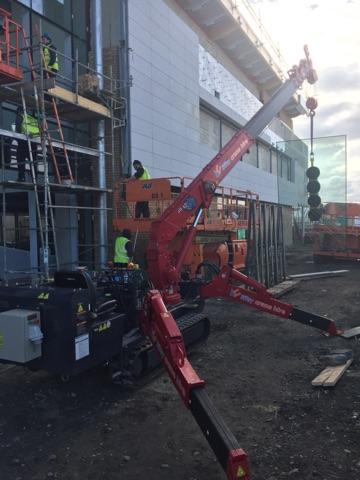 UNIC URW-376 Mini Spider Crane UNIC URW-376 Mini Spider Crane