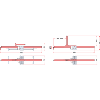 Libro 12000 Overhang Beam – Dimensions Libro 12000 Overhang Beam – Dimensions