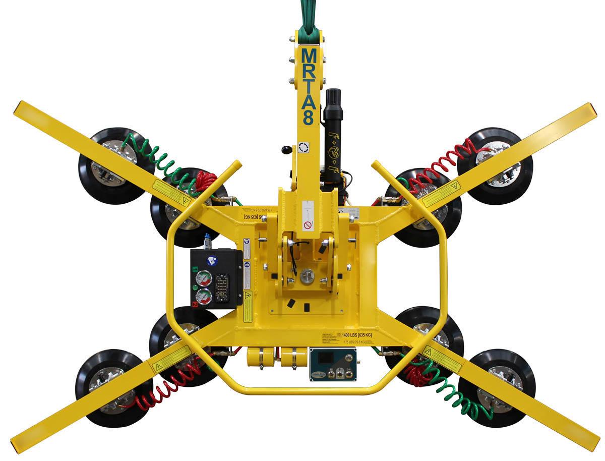 MRTA811 Quadra-Tilt Intelli-Grip Vacuum Lifter Front – Pads In MRTA811 Quadra-Tilt Intelli-Grip Vacuum Lifter Front – Pads In