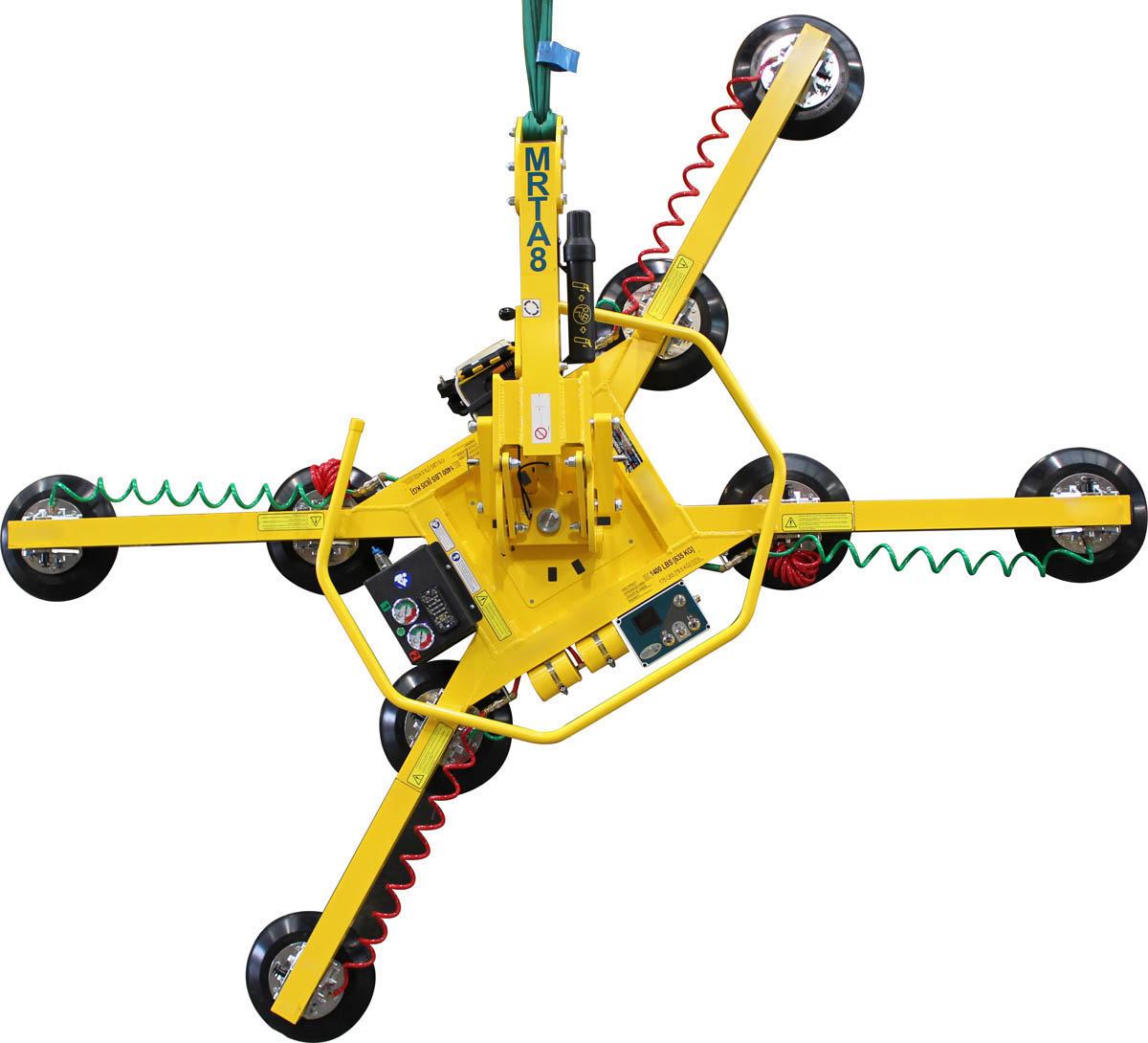MRTA811 Quadra-Tilt Intelli-Grip Vacuum Lifter Front Rotated MRTA811 Quadra-Tilt Intelli-Grip Vacuum Lifter Front Rotated
