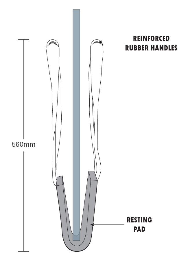 Polyester Carrying Straps Dimensions