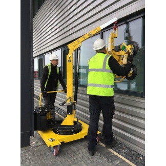 Slewboy 500 Floor Crane and MRTA811 Vacuum Lifter Slewboy 500 Floor Crane and MRTA811 Vacuum Lifter