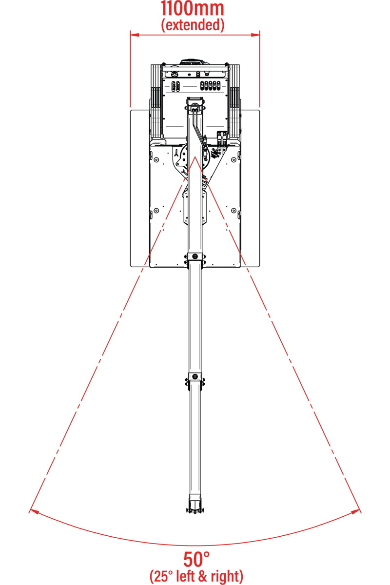 TMC 060 Tracked Pick & Carry Crane Rotation TMC 060 Tracked Pick & Carry Crane Rotation