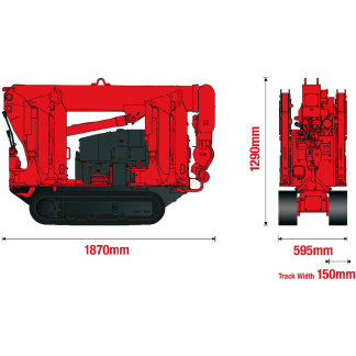 URW-094 Dimensions