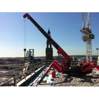 URW-295-3 Mini Spider Crane and MRTA6 Glass Vacuum Lifter URW-295-3 Mini Spider Crane and MRTA6 Glass Vacuum Lifter