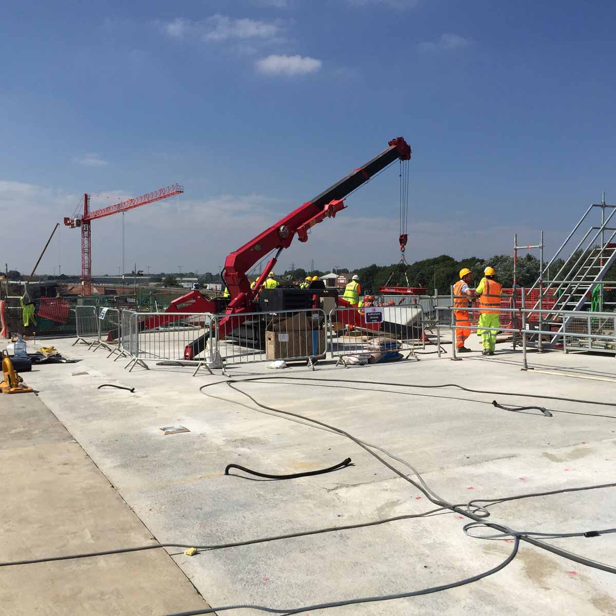 URW-706 Mini Spider Crane