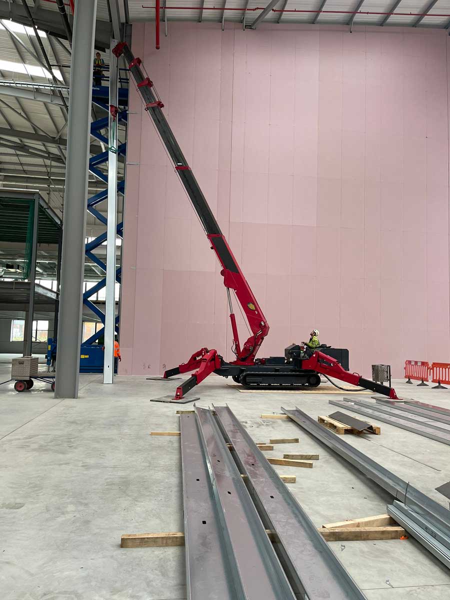 URW-706 Mini Spider Crane