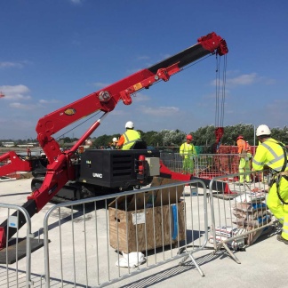 URW-706 Mini Spider Crane