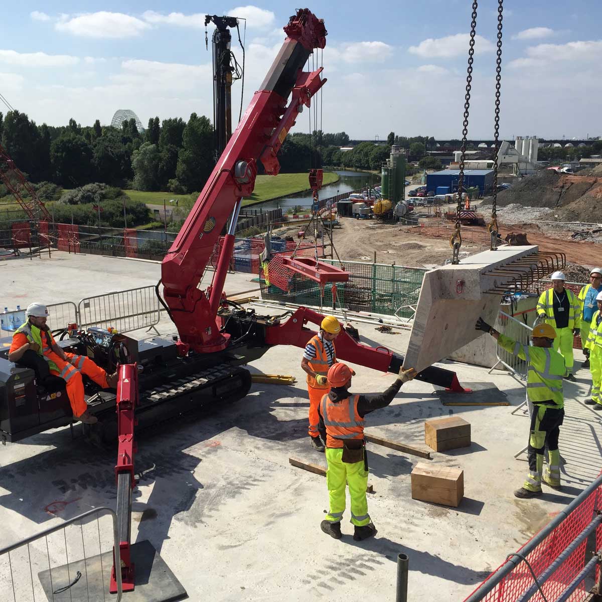 URW-706 Mini Spider Crane