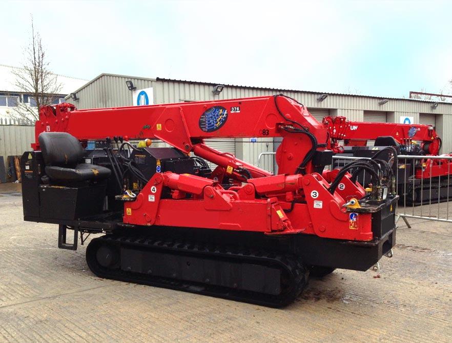 Spider Crane Hire – UNIC URW 376 is ideal for a wide range of lifting applications Spider Crane Hire – UNIC URW 376 is ideal for a wide range of lifting applications